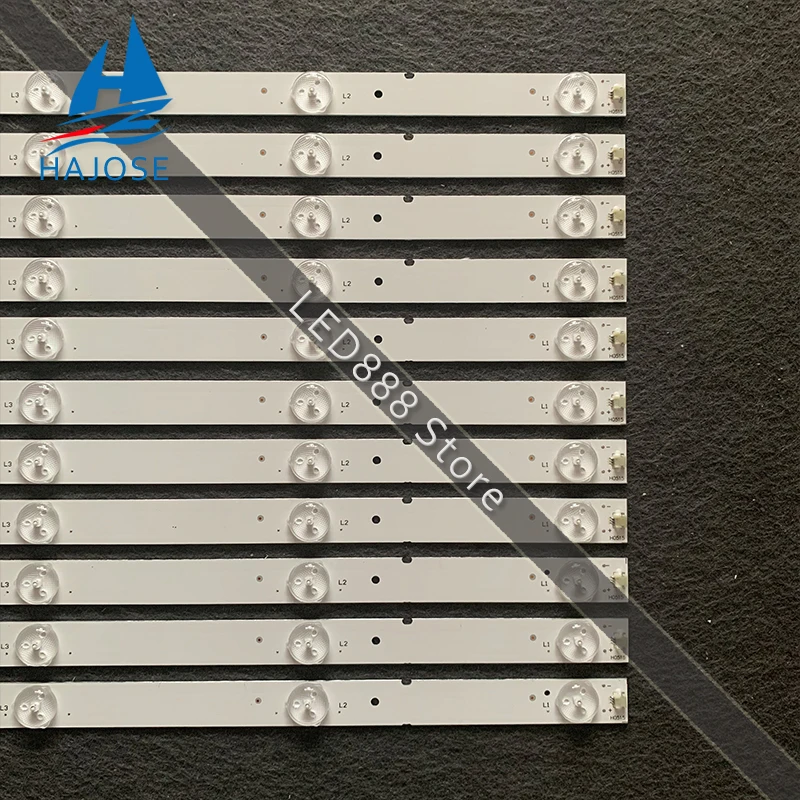 110 шт. светодиодный Подсветка полосы для Hisense 50 ''HD500DF-B57/S0 50K23DG50K22DG 50H5G 50K20DG 50H3