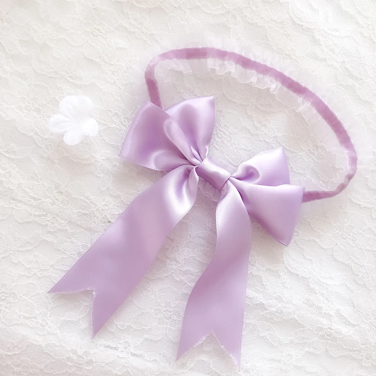 Пояс для чулок с бантом Женский однотонный кружевной эластичный пояс свадебного