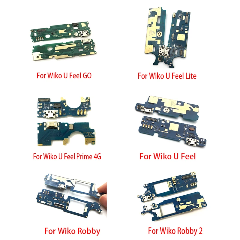 

20Pcs/lot USB Charger Charging Dock Port Connector Flex Cable For Wiko U Feel Prime Rainbow lite Go Lenny 3 5 Robby 2 Fever 4G