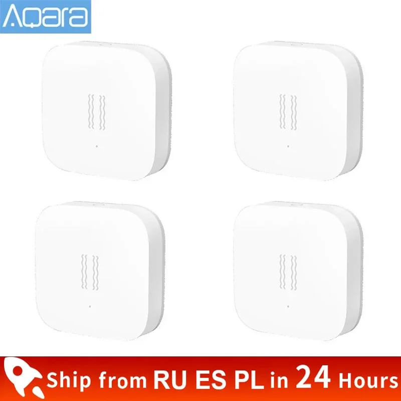 Датчик вибрации Xiaomi Aqara Zigbee датчик движения удара обнаружения сигнализации со