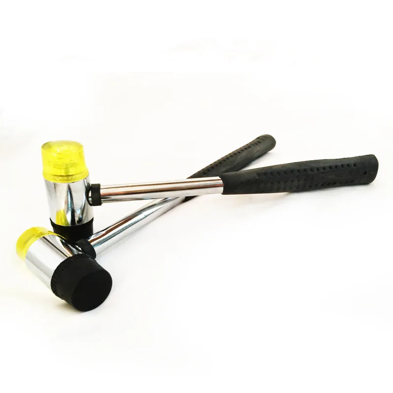 

Hand-made DIY leather rubber hammer small nylon installation hammer