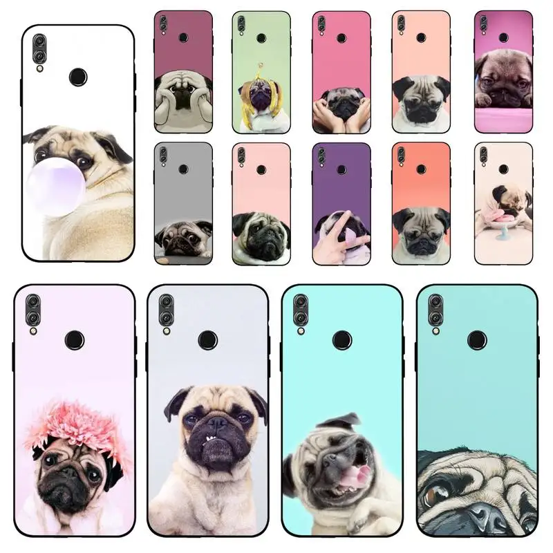 

MaiYaCa Pug Dog Phone Case for Huawei Honor 10 i 8X C 5A 20 9 10 30 lite pro Voew 10 20 V30