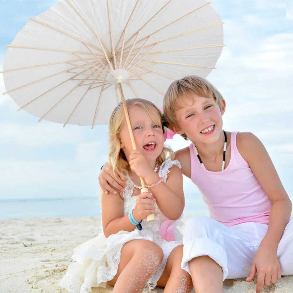 Китайский в японском стиле Азиатский бамбуковый зонтик из промасленной бумаги