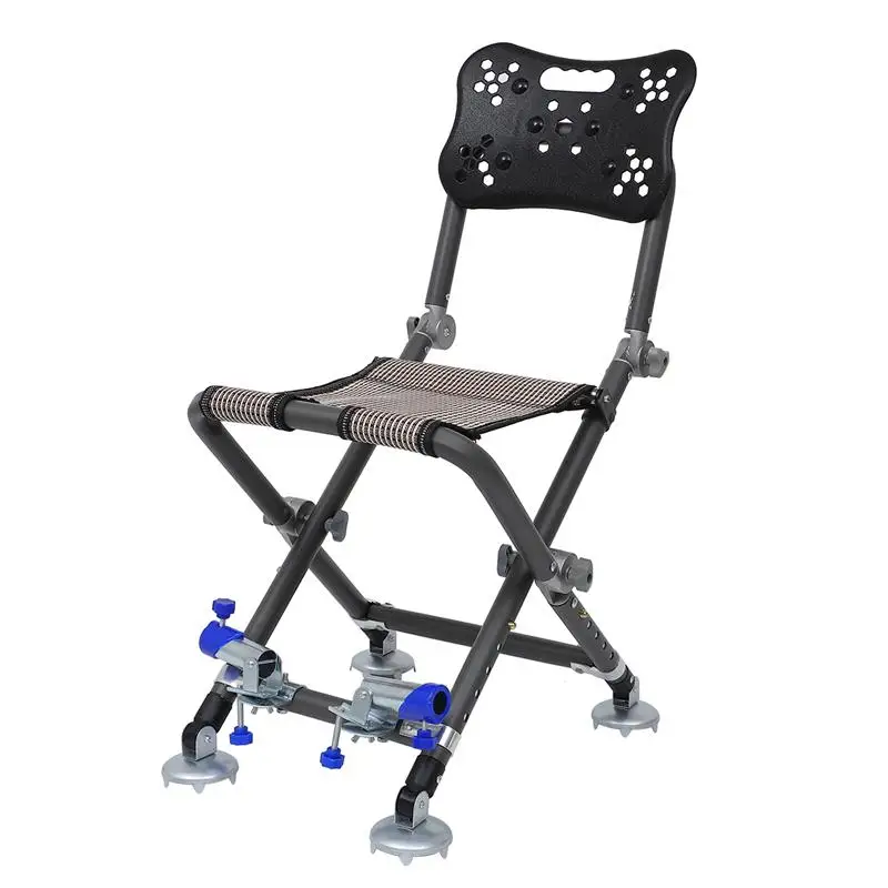 

1pc Multifunction Portable Folding Beach Chair Lounge Chair Fishing Stool