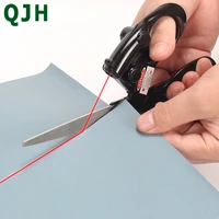 positioning laser guided sewing scissors diy infrared positioning laser stainless steel scissors for needlework sewing supplies