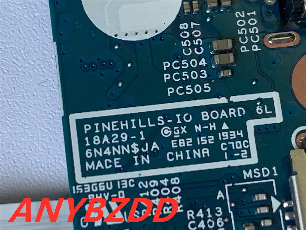 Оригинальная внешняя плата для коммутатора DELL USB-плата PINEHILLS IO board J80203 100% идеально