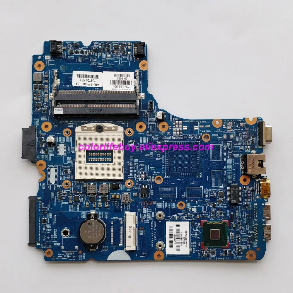 Genuine 734085-601 734085-501 734085-001 12241-1 48.4YW05.011 HM87 Laptop Motherboard for HP ProBook 440 450 G1 NoteBook PC