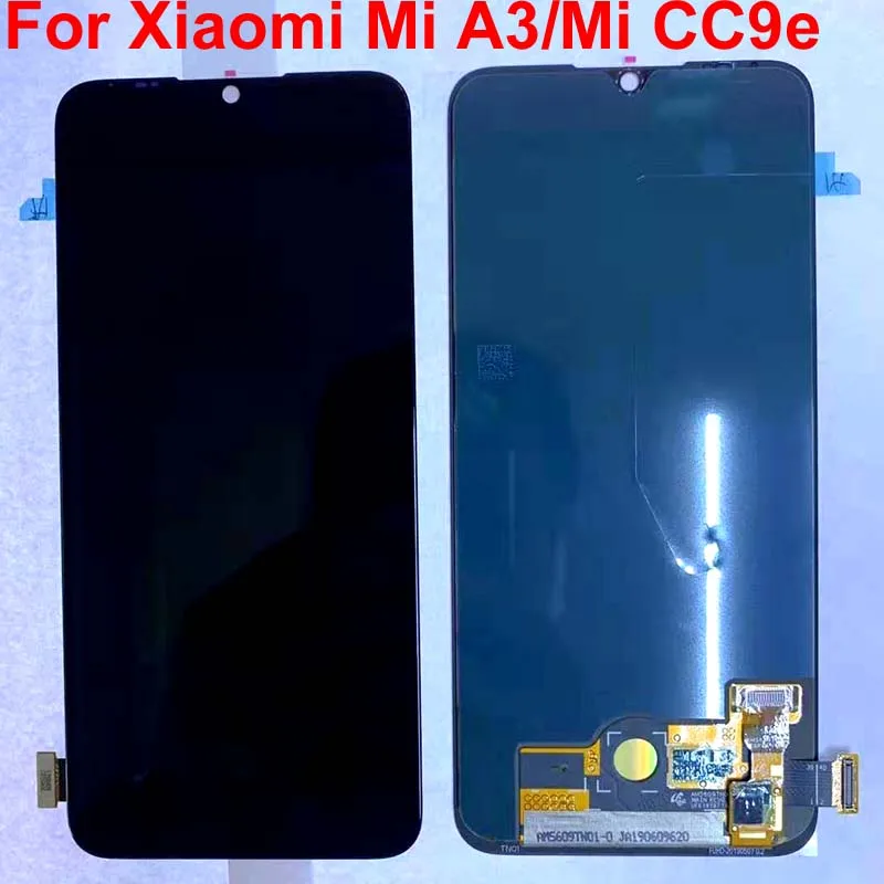 Оригинальный супер AMOLED для Xiaomi mi A3 ЖК дисплей кодирующий преобразователь