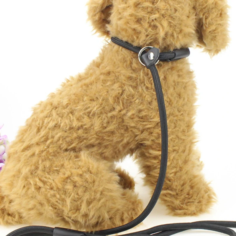 Привязная прочная нейлоновая веревка без шнуровки 135 см поводки для собак и