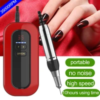 electric portable 35000rpm nail drill machine manicure set device pedicure kit electric nail file gel nail art polisher tool