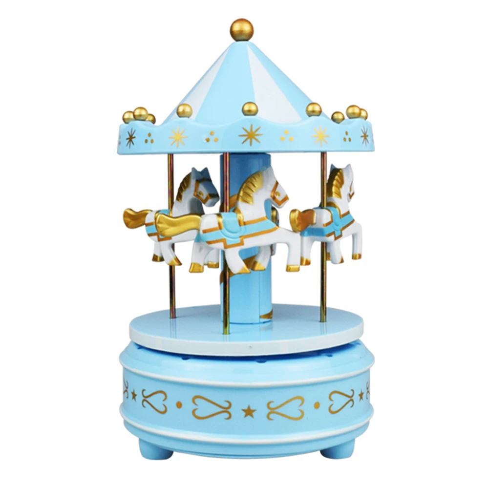 Романтические карусели с надписью &quotMerry Go Round&quot музыкальная шкатулка торт на