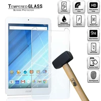 tablet tempered glass screen protector cover for acer iconia one 8 b1 850 8anti fingerprint screen protector film