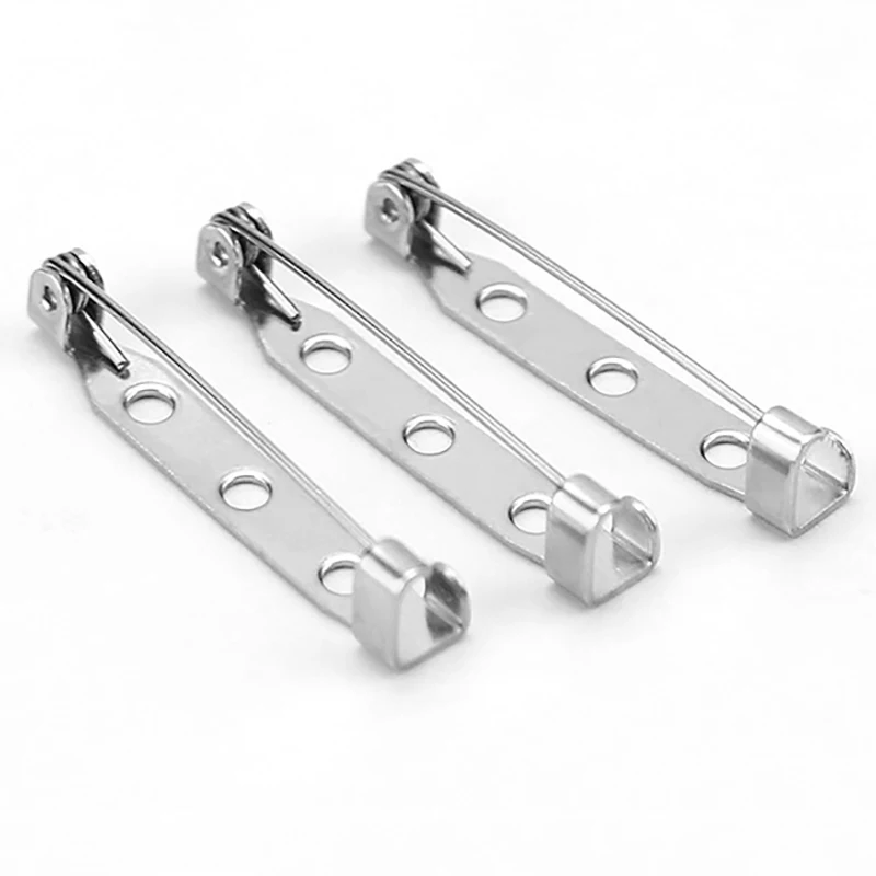 Зажим из нержавеющей стали для украшений сделай сам основа аксессуаров