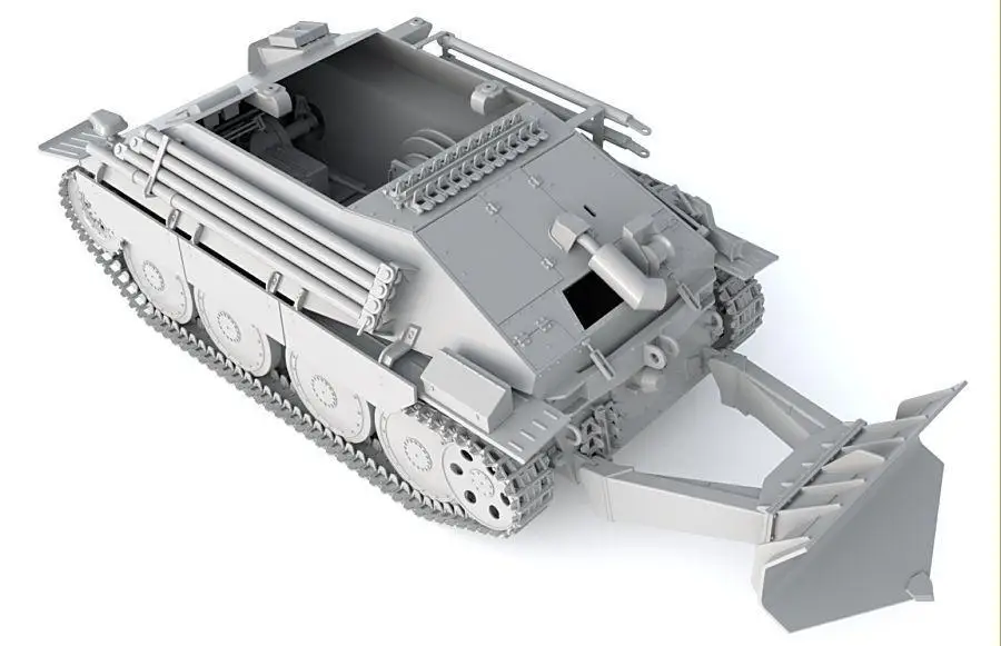 Модель Thunder 1/35 TM35101 немецкий бергепанцер Второй мировой войны 38 Hetzer Late | Игрушки и
