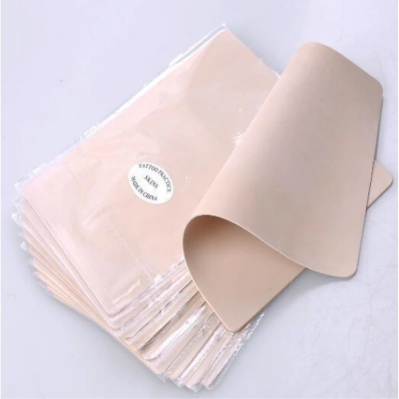 Лидер продаж! Pro 5 шт./компл. чистый силикон Татуировка Кожа 8x6 &quotдвойными бортами