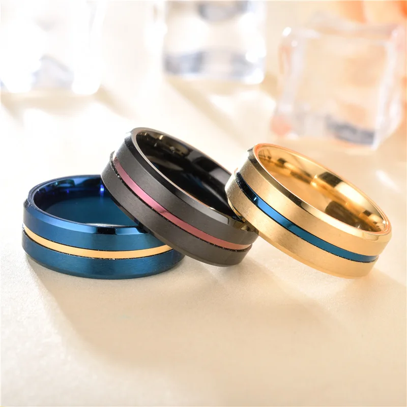 Золотые уникальные гравированные кольца Женские Ювелирные изделия из