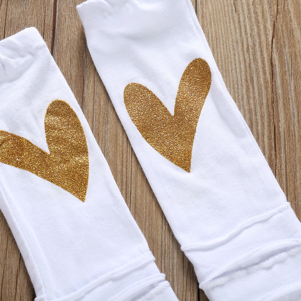 Комплект из 4 предметов для новорожденных девочек боди с длинным рукавом и