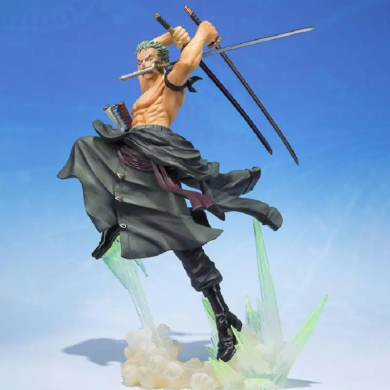 Фигурка ророноа Зоро из аниме One Piece Боевая версия статуэтка манга ПВХ экшн