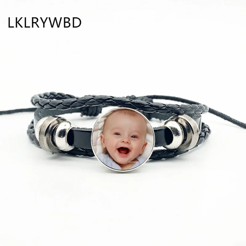 LKLRYWBD/сделай сам частный пользовательский кожаный браслет для детей семьи друзей