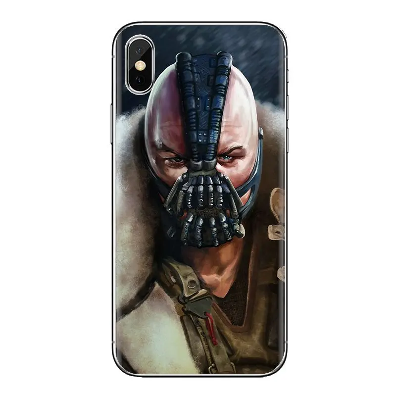 TPU Transparent Cover Bag Bane Dark Knight Rises Heath Ledger For Huawei Mate Honor 4C 5C 5X 6X 7 7A 7C 8 9 10 8C 8X 20 Lite Pro |