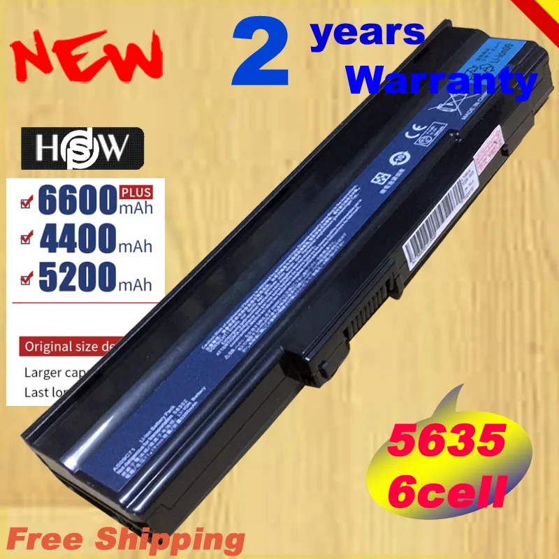 Аккумулятор HSW для ноутбуков Acer Extensa 5235, 5635G, 5635Z, 5635ZG, для Acer eMachines E528, E728, AS09C31, AS09C71, AS09C75, Z, быстрая доставка