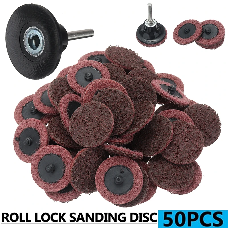 

Шлифовальный диск средней длины, 50 шт., для удаления ржавчины, чистые шлифовальные диски, угловая шлифовальная машина, шлифовальные диски с держателем диска для очистки