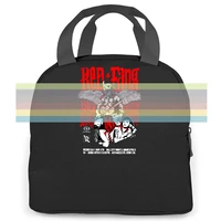 red fang american sharks style hip hop women men portable insulated lunch bag adult