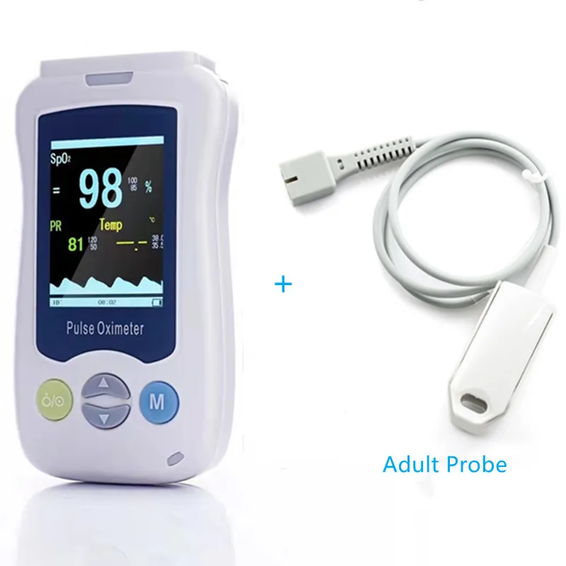 Ручной пульсоксиметр для взрослых новорожденных детей Пульсоксиметр