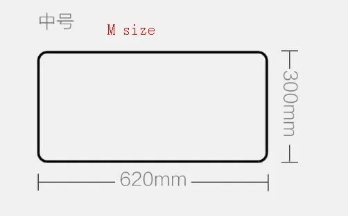 M Xiaomi OAK коврик для мыши деревянный натуральный пробковый коврик для мыши водонепроницаемый Противоскользящий противообрастающий большой размер игровой коврик для мыши - Цвет: M