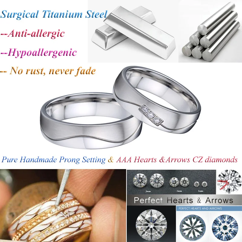 обручальные кольца для мужчин и женщин мужское кольцо женские Обручальные Love