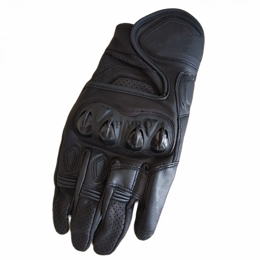 Короткие Мотоциклетные Перчатки из 100% натуральной кожи 4 цвета | Автомобили и