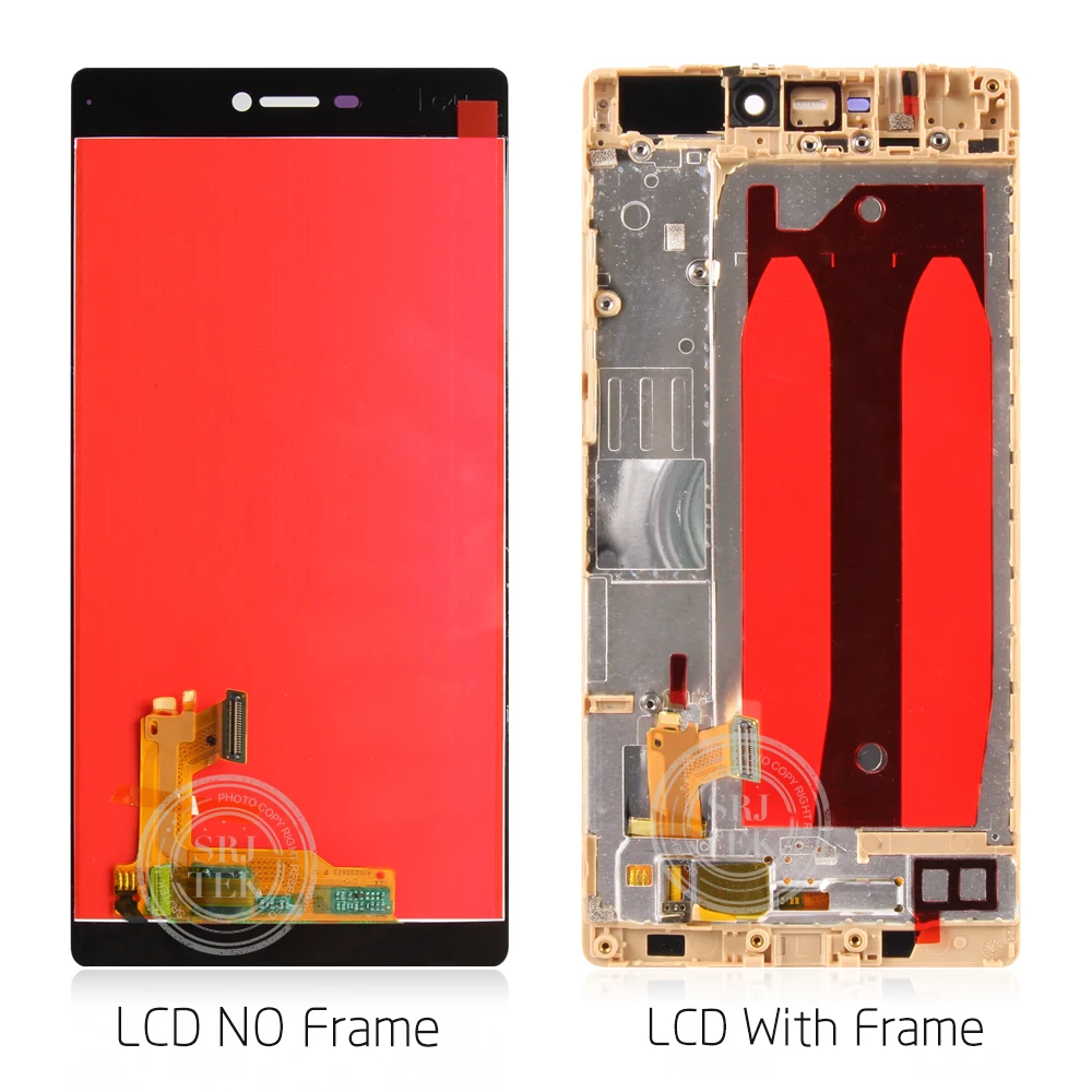 5 2 &quotОригинальный дисплей для Huawei P8 ЖК-дисплей сенсорный экран с рамкой GRA L09