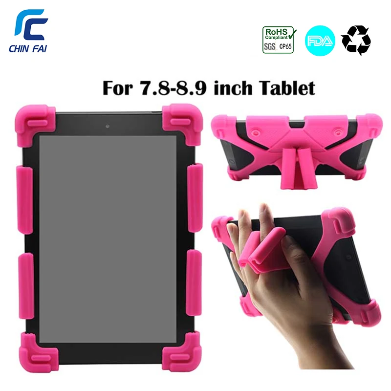 Универсальный силиконовый чехол для Teclast 8 0 iPad mini 7 9 Huawei T3 ударопрочный CHUWI Lenovo TAB 4