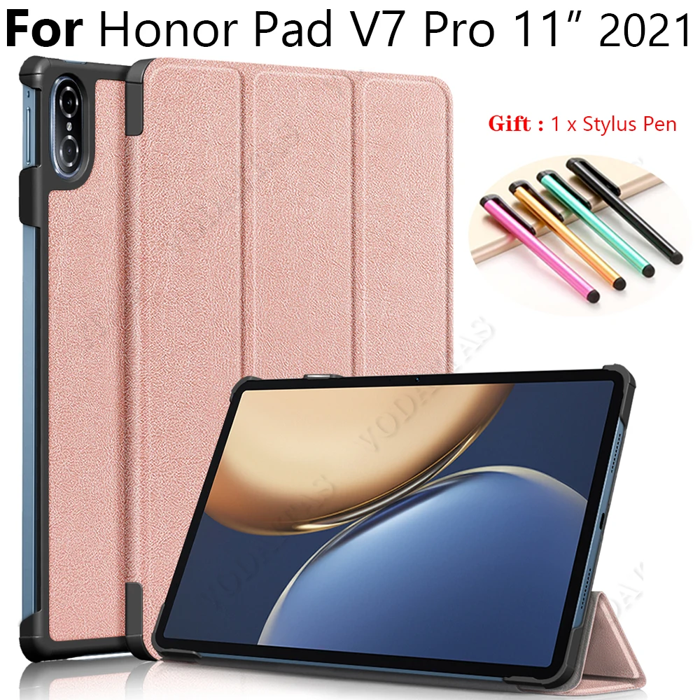 

Чехол для Huawei Honor Pad V7 Pro, чехол для планшета Honor V7 Pro 11 дюймов, магнитный складной защитный чехол из искусственной кожи