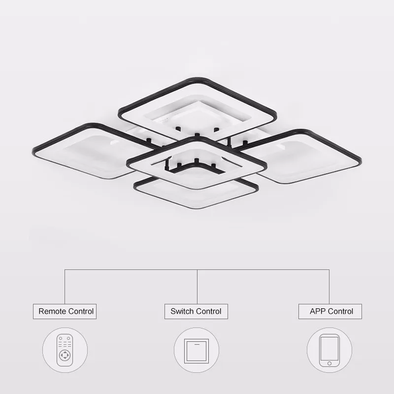 Современный светодиодный Люстра Освещение приспособление для Гостиная