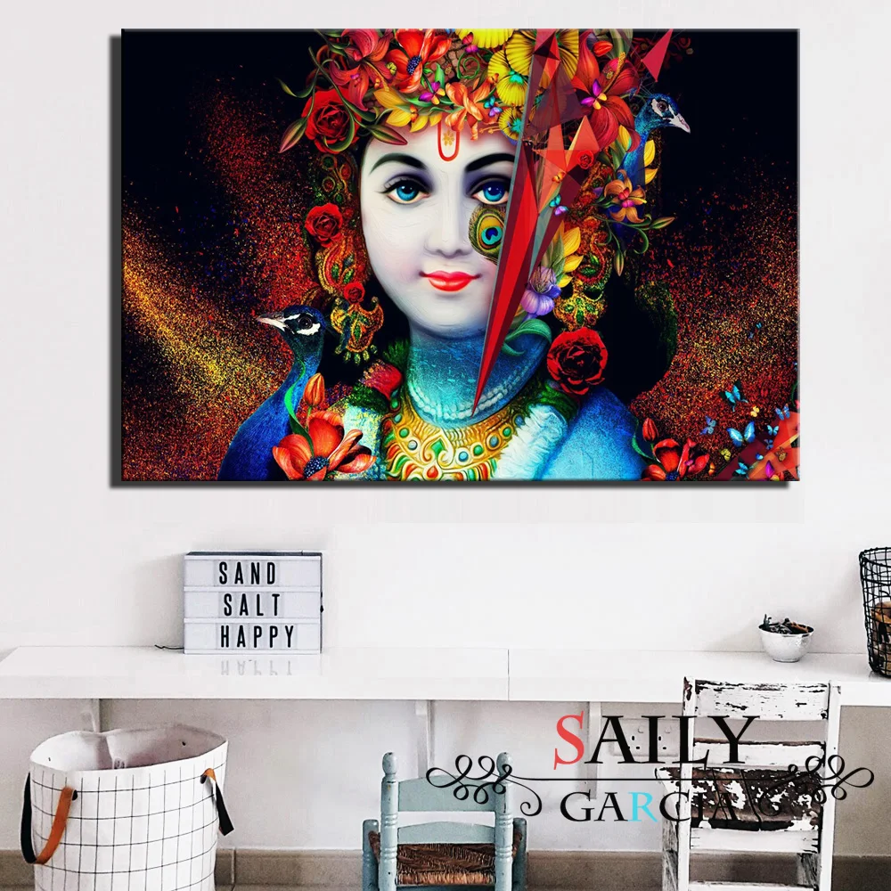 Религиозный постер на холсте картины Shiva Lord печать художественное искусство