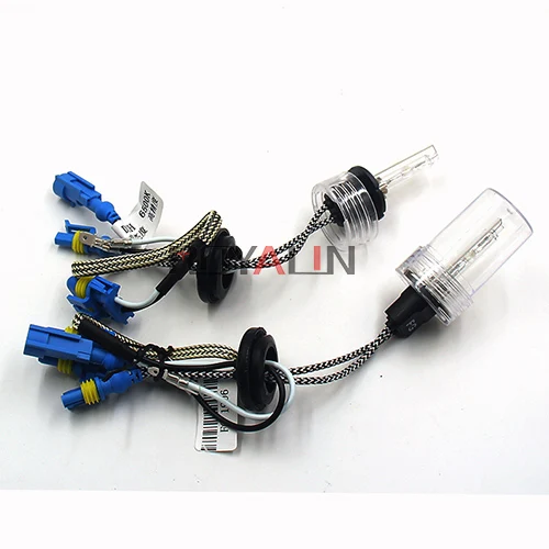 D2H 6500K ROYALIN 55 Вт HID ксеноновые лампы H1 D2H HC21 супер яркий 4300 К 5800 к 6000 К одиночный светильник головной светильник s Белый Цвет Автомобильный Стайлинг модификация - Испускаемый цвет: D2H 6500K