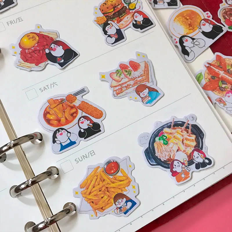 

40 шт., Стикеры для еды и скрапбукинга