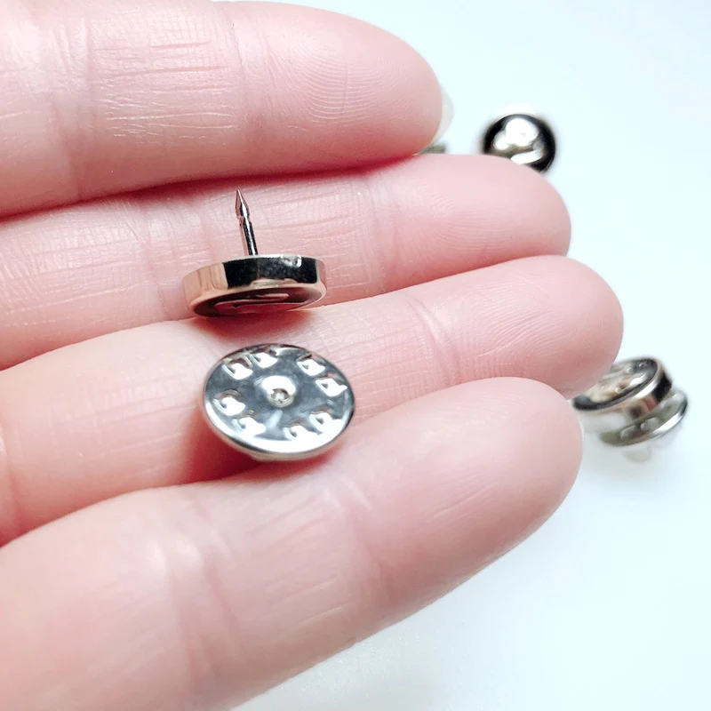 HL 20/40/80 шт 10 мм металлические кнопки удобные антибликовые не шитая одежда товары