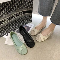 women flat shoes soft casual loafers female ballet flats sweet cut out suede slip on moccasins breathable ladies footwear ae 80