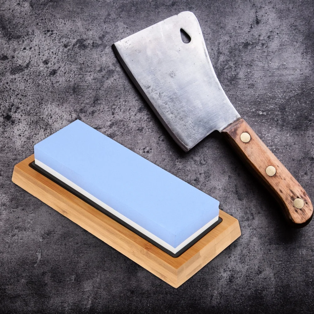 

1000/6000 Grit Sharpening Stone Double Sided Whetstone Rectangular Sharpener