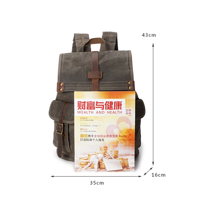 

2021 Waterproof Laptop Men Backpack Big Travel Bag Leather Large Male Backpacks Rucksack Crazy Horse School Bags Bagpack Men