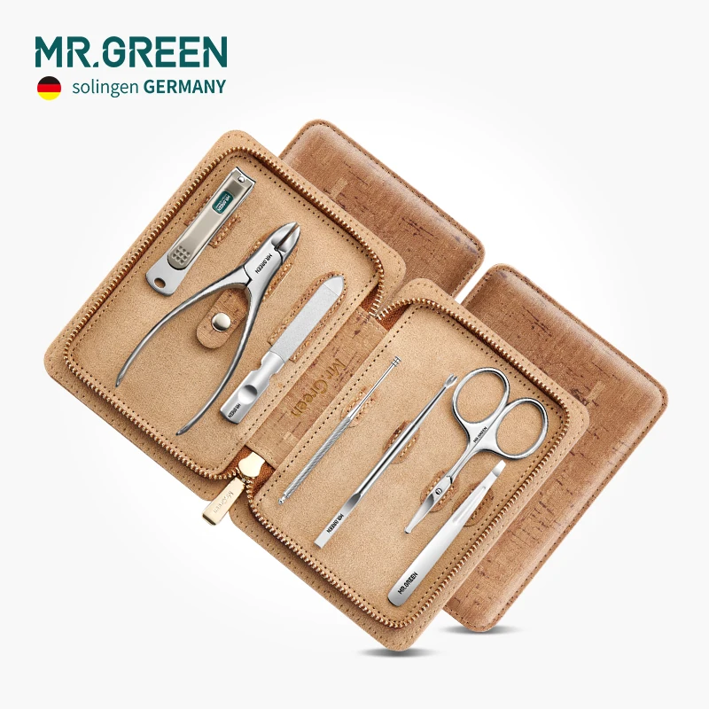 Набор для стрижки ногтей MR.GREEN 7 шт./компл. из нержавеющей стали профессиональные