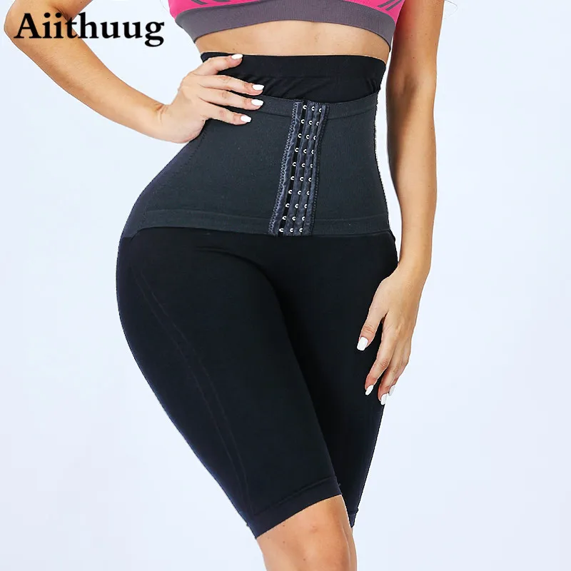 

Aiithuug High Waisted Corset Waist Trainer Leggings for Women Tummy Control Leggings Body Shaping Waist Cincher Sports Legging