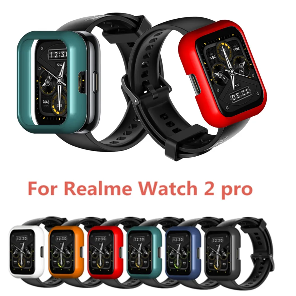 

Ульсветильник цветной защитный чехол из поликарбоната для Realme Watch 2 pro