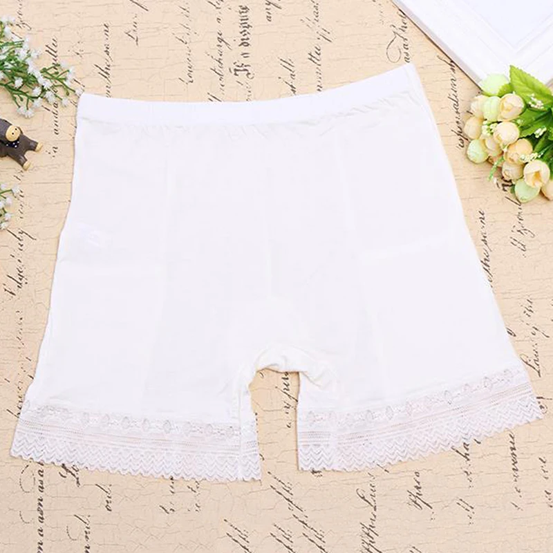 Высококачественные женские кружевные лоскутные Защитные шорты дышащее нижнее