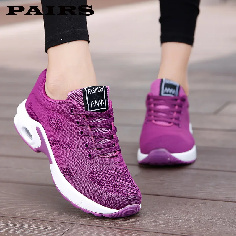 Женская обувь Женские лоферы с дышащей сеткой Легкие женские теннисные туфли на
