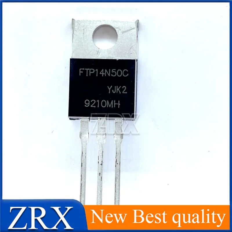 5 шт./партия, новые оригинальные полевые транзисторы FTP14N50C 14 A500v для триодов TO-220