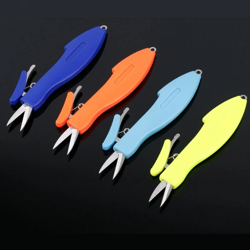 Рыболовные ножницы складные Ручные плоскогубцы из нержавеющей стали резак для