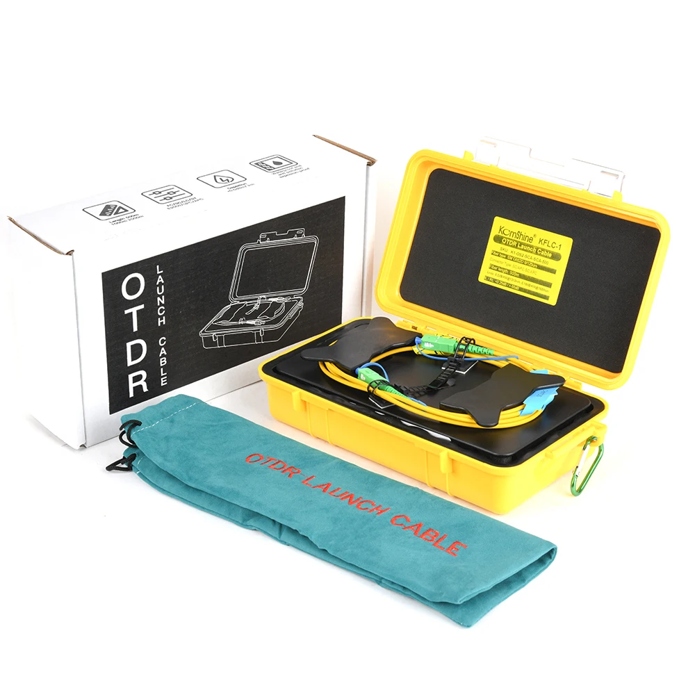 2 км SM 1310/1550nm OTDR Dead Zone Eliminator волоконно оптический Launch Cable Box|optical otdr|fiber optic otdrotdr launch